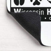 Tapis De Souris Logo humanitaire de société du Wisconsin (Coin)