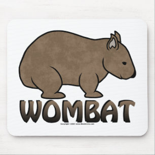 Tapis De Souris Logo II de wombat