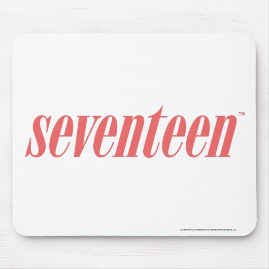 Tapis De Souris Logo-LtPink dix-sept (Devant)