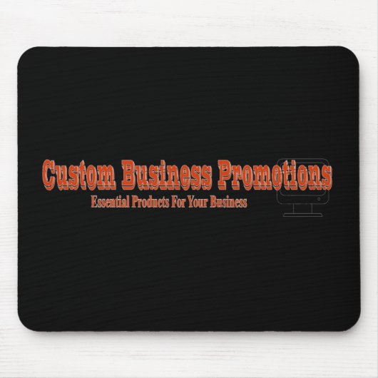 Tapis De Souris Logo Mousepad d'affaires (Devant)