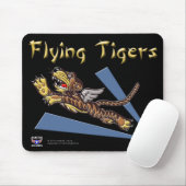 Tapis De Souris Logo Mousepad de Flying Tigers (Avec souris)