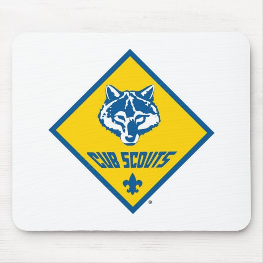 Tapis De Souris Logo Mousepad de scouts de CUB (Devant)