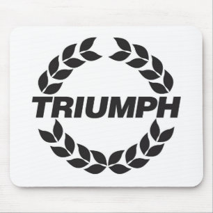 Tapis De Souris Logo Mousepad de Triumph de guirlande