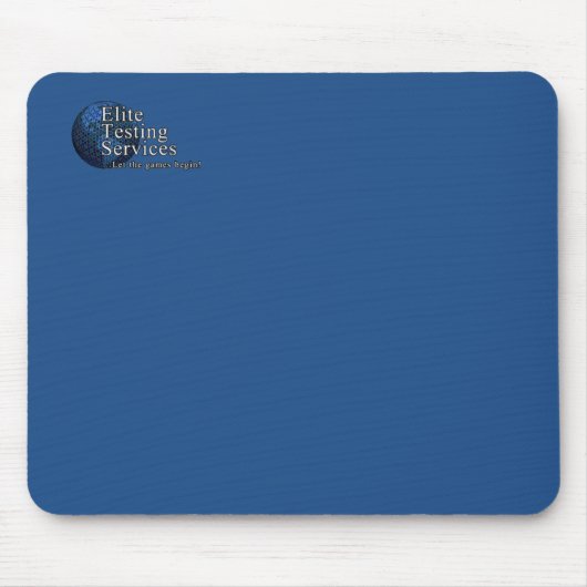 Tapis De Souris Logo Mousepad d'ETS (Devant)