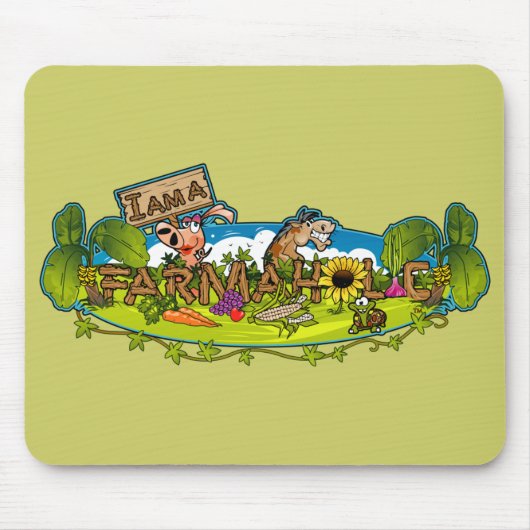 Tapis De Souris Logo Mousepads de Farmaholic (Devant)