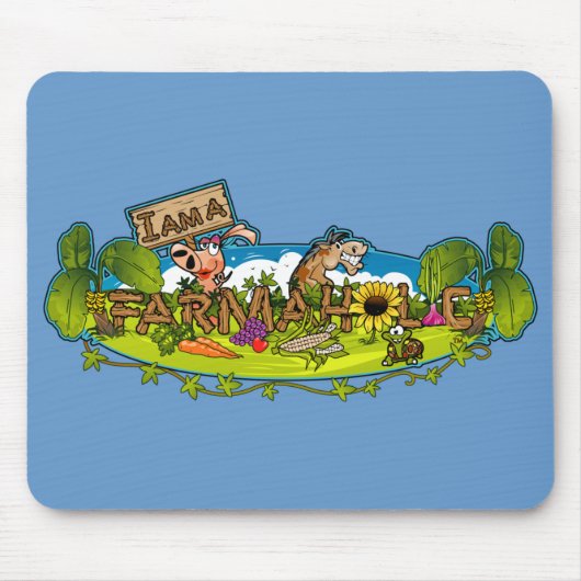 Tapis De Souris Logo Mousepads de Farmaholic (Devant)