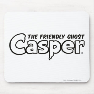 Tapis De Souris Logo noir d'ensemble de Casper