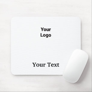 Tapis De Souris Logo personnalisé simple et élégant ici société cl
