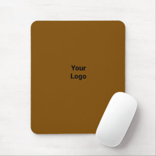 Tapis De Souris Logo personnalisé simple et élégant ici souris d'e