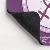 Tapis De Souris Logo pourpre 2 de PMS Mousepad- (Coin)