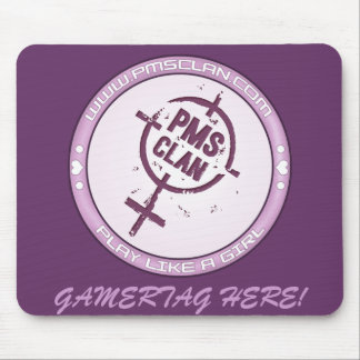 Tapis De Souris Logo pourpre 2 de PMS Mousepad-