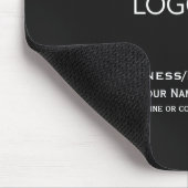 Tapis De Souris Logo Professionnel Simple Moderne (Coin)