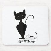 Tapis De Souris Logo QatNMouse Mousepad (Devant)