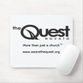 Tapis de souris Logo Quest (Avec souris)