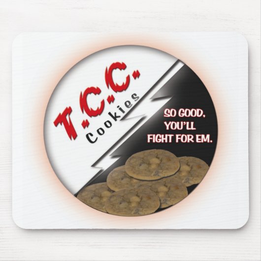 Tapis De Souris Logo rond Mousepad de TCC (Devant)