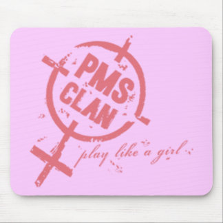 Tapis De Souris Logo rose de PMS Mousepad-