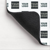 Tapis De Souris Logo simple à répétition 2 | Blanc (Coin)