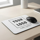 Tapis De Souris Logo Simple Professionnel