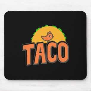 Tapis De Souris Logo Taco Trump Trump Recule Toujours Trump Poulet