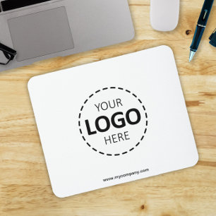 Tapis De Souris Logo Télécharger Moderne Simple Blanc