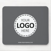 Tapis De Souris Logo Télécharger Moderne Simple Grey (Devant)