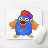 Tapis De Souris Logo Wisdom Chicken (Avec souris)
