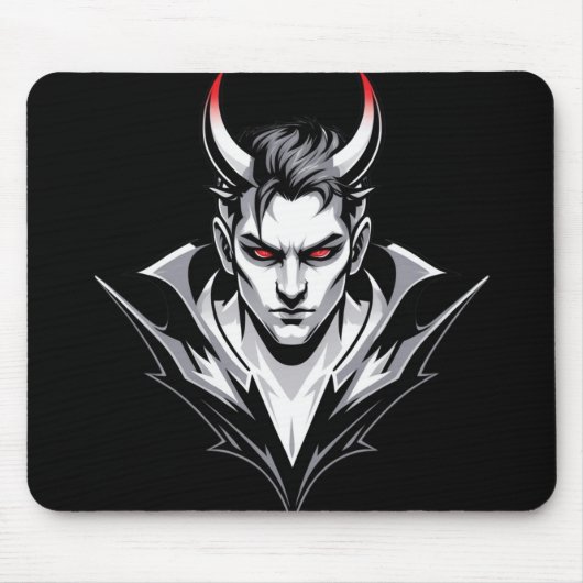 Tapis De Souris Logos Ultimate Devil Angel Esports (Devant)