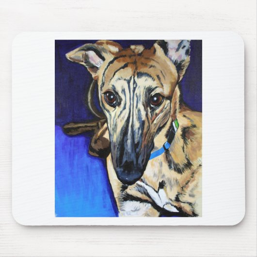 Tapis De Souris Loki - chien de Lurcher (Devant)