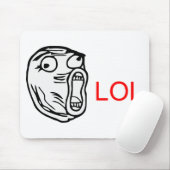 Tapis De Souris LOL - meme (Avec souris)