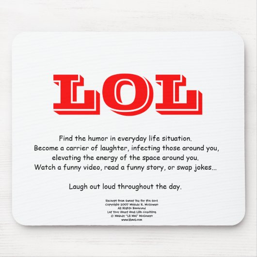 Tapis De Souris LOL Mousepad (Devant)