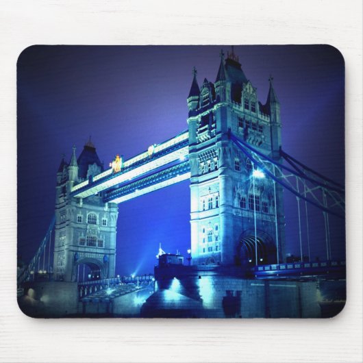 Tapis De Souris London Tower Bridge & Blue Night (Devant)