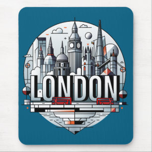 Tapis De Souris Londres Angleterre Royaume-Uni