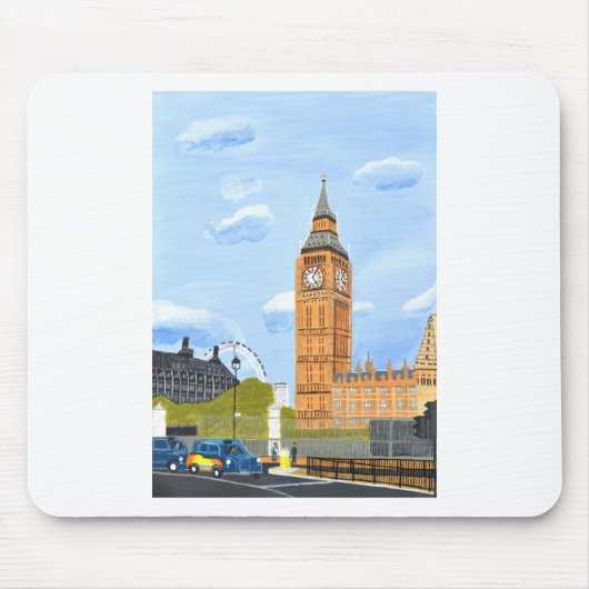 Tapis De Souris Londres Big Ben (Devant)