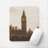 Tapis De Souris Londres - Big Ben - Thames - Mousepad (Avec souris)