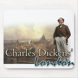 Tapis de souris Londres Charles Dickens