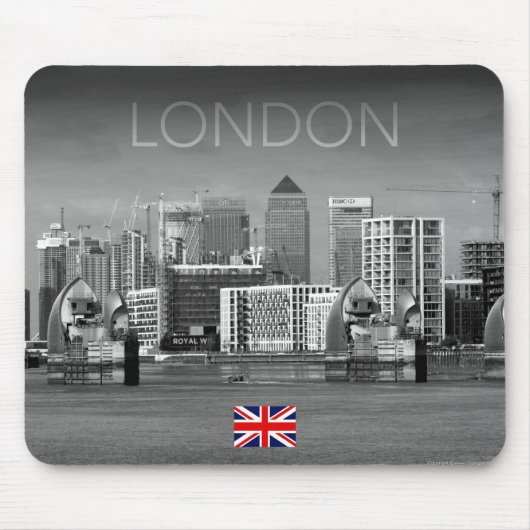 Tapis De Souris Londres Skyline (Devant)