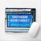 Tapis De Souris Londres Southbank Bookmarket Mousepad (Avec souris)