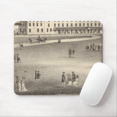 Tapis De Souris Long Beach House, Long Beach, NJ (Avec souris)