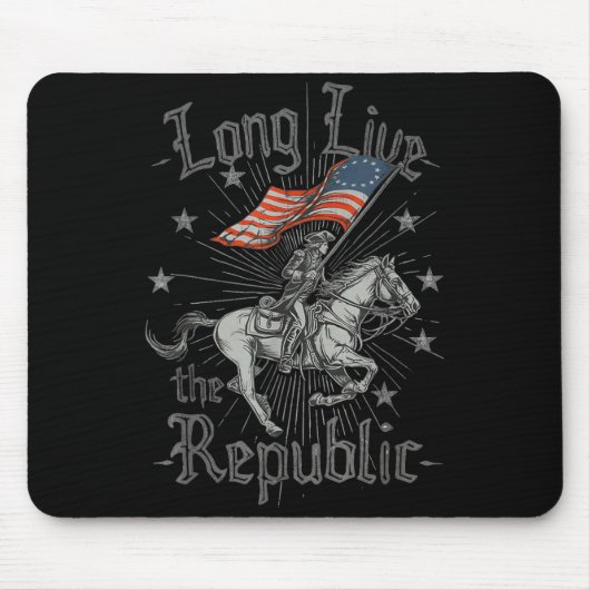 Tapis De Souris Long Live The Republic Us  (Devant)