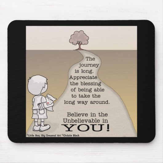 Tapis De Souris Long voyage (Devant)