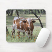 Tapis De Souris Longhorn (Avec souris)