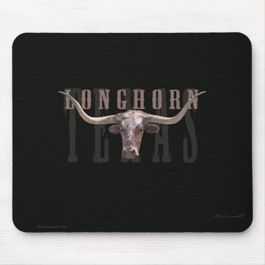 Tapis De Souris Longhorn Mousepad (Devant)