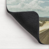Tapis De Souris Longue route droite par le paysage de Baja de (Coin)