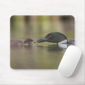 Tapis De Souris Loon Adult Nourriture Chick (Avec souris)