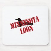 Tapis De Souris Loon du Minnesota (Devant)