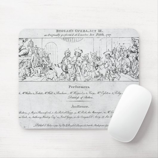 Tapis De Souris L'Opera du mendiant (Avec souris)