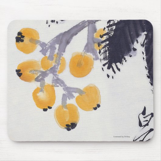 Tapis De Souris Loquats et une sauterelle (Devant)