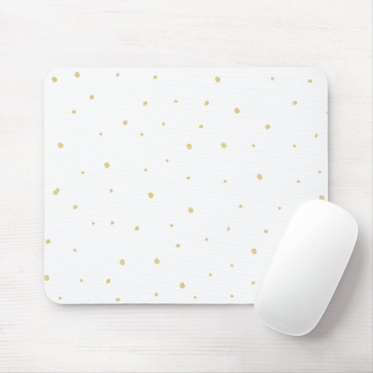 Tapis De Souris L'or pointille Mousepad (Avec souris)