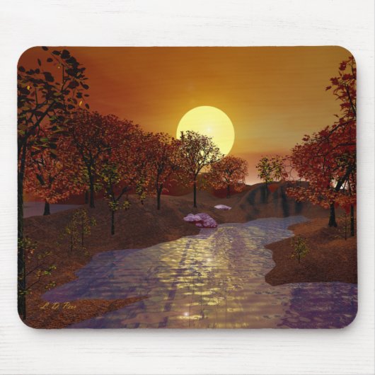 Tapis De Souris L'or s'attardent (Devant)