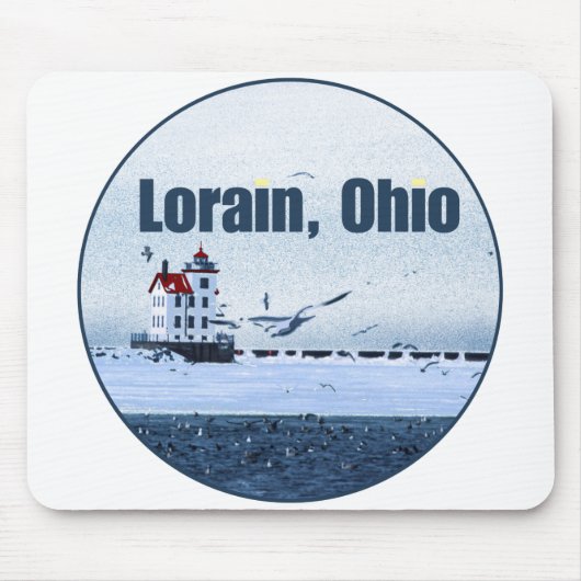 Tapis De Souris Lorain, Ohio (Devant)